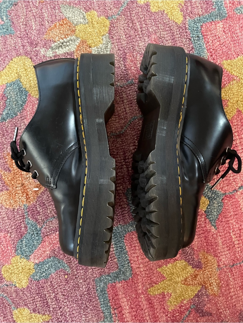 Dr. Martens 1461 SMOOTH LEATHER PLATFORM SHOES size 9 men/ 10 women